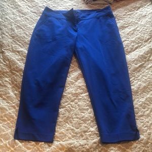 Apt 9 royal blue capris